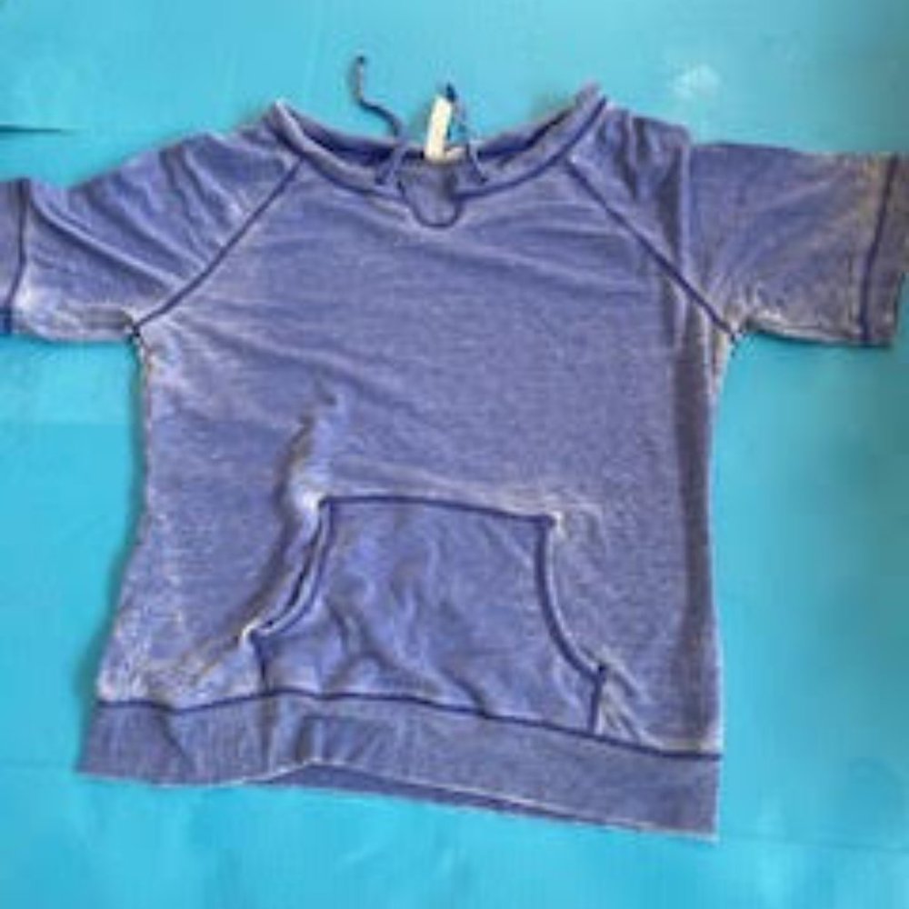 Green Tea Light Blue Hoodie